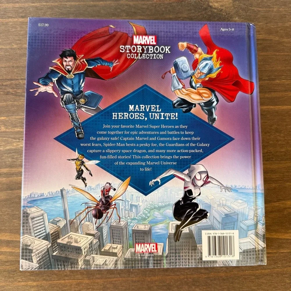 Marvel‎ Storybook Collection Hardcover Book 2023 Edition SpiderMan Avengers